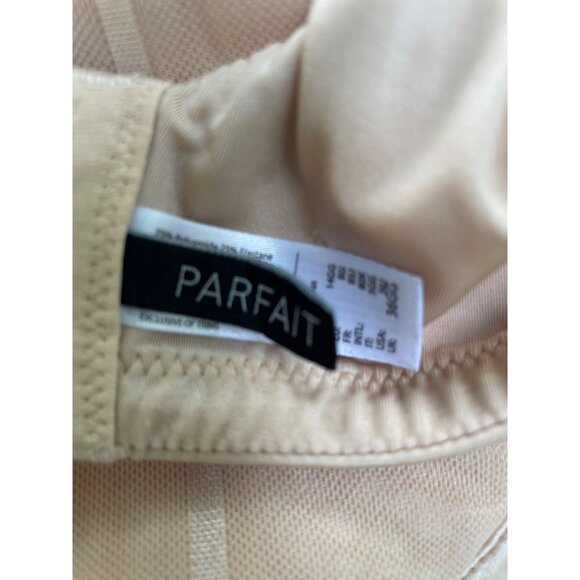 Parfait Lace-Up Beige Underwire Bra 38DD - Picture 5 of 10